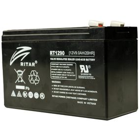 Ritar RT1290 9А•ч 12В Свинцево-кислотна акумуляторна батарея