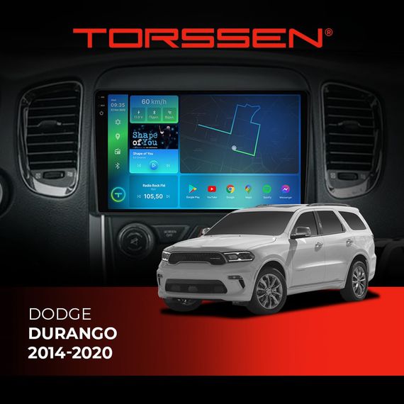 Штатна магнітола Torssen 2K Dodge Durango 2014-2020 F9464 4G Carplay DSP
