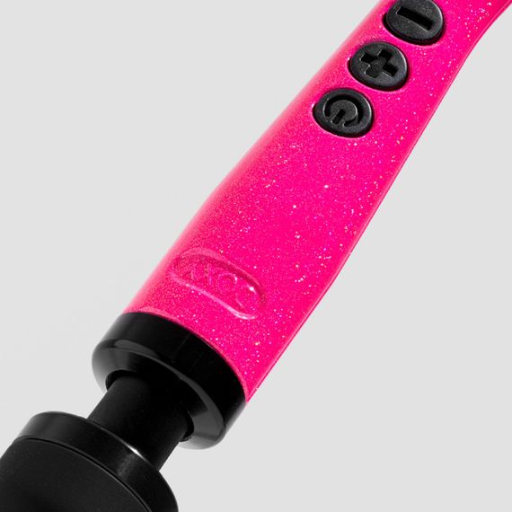 Вібромасажер DOXY Die Cast 3 Hot Pink, дуже потужний, живлення 220В, металевий корпус | Зображення 5