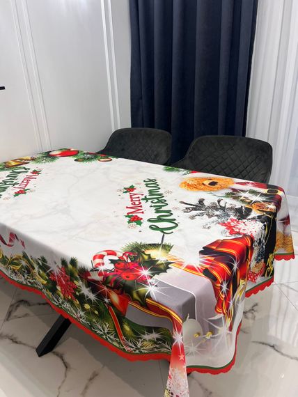 Скатертина Bonjour Paris  84689 Туреччина 155x215  Поліестер