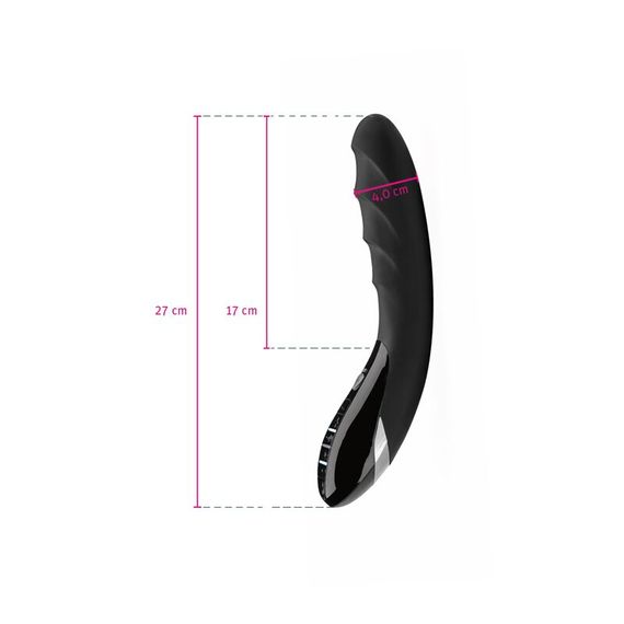 Вібратор з електростимуляцією Mystim Sizzling Simon eStim Black, міостимулятор | Зображення 2