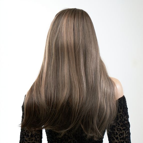 Перука довга з чубчиком Fetish Hair, русявий з ефектом мелірування, 60 см | Зображення 2