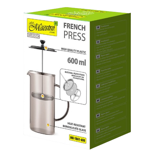 Френч-прес для кави/чаю 600мл MR-1861-600 Maestro | Зображення 3