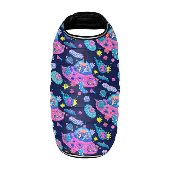 Курточка-накидка для собак WAUDOG Clothes, малюнок "Рік та Морті 1", XS, А 26 см, B 33-41 см, С 18-26 см | Зображення 2