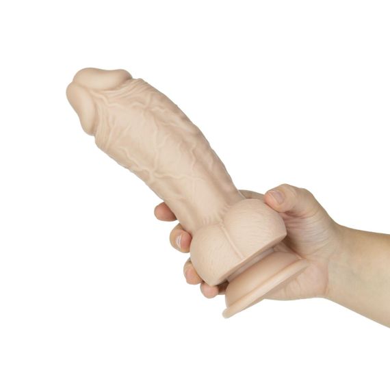 Реалистичный фаллоимитатор ADDICTION Roman 8″ Girthy Dong, длина 22 см, диаметр 6 см Sex Aura | Зображення 2