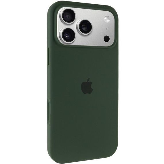 Чохол Silicone Case Full Protective (AA) для Apple iPhone 17 Pro (6.3") Зелений / Cyprus Green