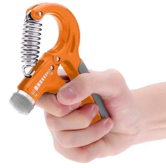 Еспандер кистьовий Power System PS-4021 з регульованим навантаженням 10-40 кг Power Hand Grip Orange (PS-4021_Orange) | Зображення 5