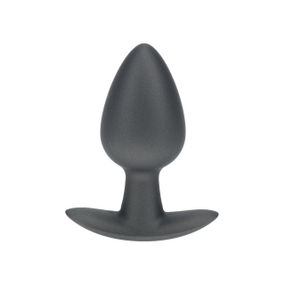 Анальна пробка Smooth Silicone Anal Plug - Medium - 3.1 / 7,9 cm - Gunmetal Sex Aura