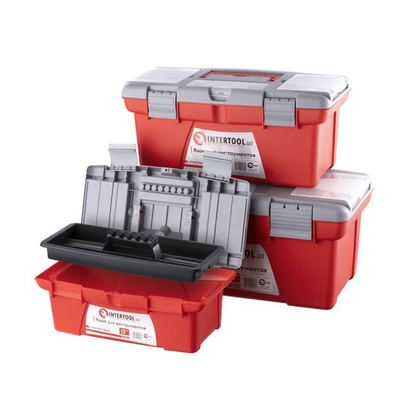 Комплект ящиків для інструменту 3 од. INTERTOOL BX-0403 | Зображення 5