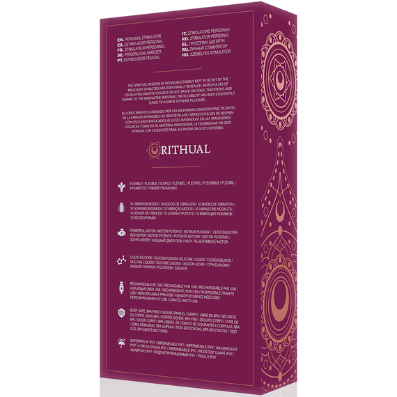 Вібратор для точки G Kriya, колір: рожевий Rithual (Іспанія) | Зображення 7