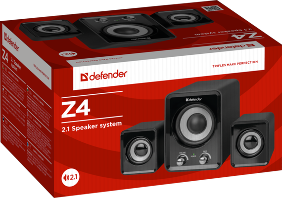 Акустика Defender #1 2.1 Z4 USB Black (65508) | Зображення 1