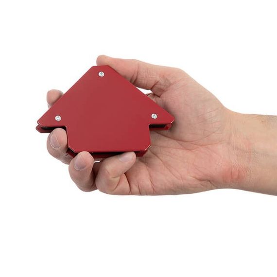 Тримач магнітний для зварювання стріла, 45°, 90°,135°, 11 кг, 70×80×14 мм INTERTOOL MW-0004 | Зображення 2