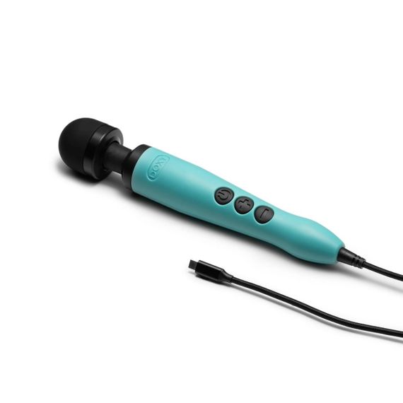 Вібромасажер DOXY3 USB-C Massager TURQUOISE Sex Aura