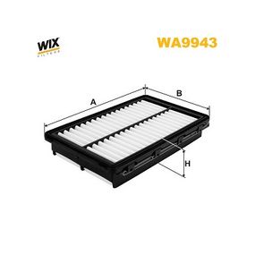 Воздушный фильтр для автомобиля Wixfiltron WA9943