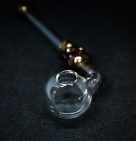 Стеклянная трубка Death Head Oil