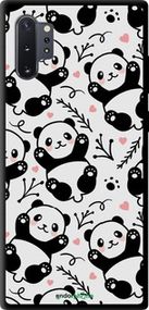 Чохол на Samsung Galaxy Note 10 Plus Панди "4318b-1756-2448"