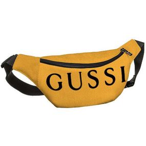 Сумка на пояс бананка Bumbag Gussi 27x16 см (BB_18J030_BL_BL)
