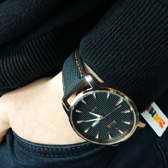 Годинник наручний чоловічий SKMEI 9303RGBK, годинник кварцовий чоловічий, стильний статусний наручний годинник стрілочний | Зображення 5