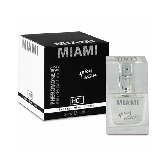 Чоловічі парфуми з феромонами HOT Pheromone Perfume MIAMI men 30 ml Sex Aura