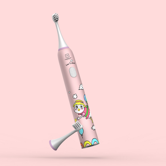 Звуковая зубная щетка MEDICA+ KidsBrush 7.0 PINK (Япония) | Зображення 3