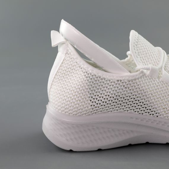 Кросівки жіночі сітка дихаючі 591530 Білі 36 37 38 39 40 41 | Зображення 5