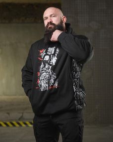 Тепла худи ghetto warrior НП4873