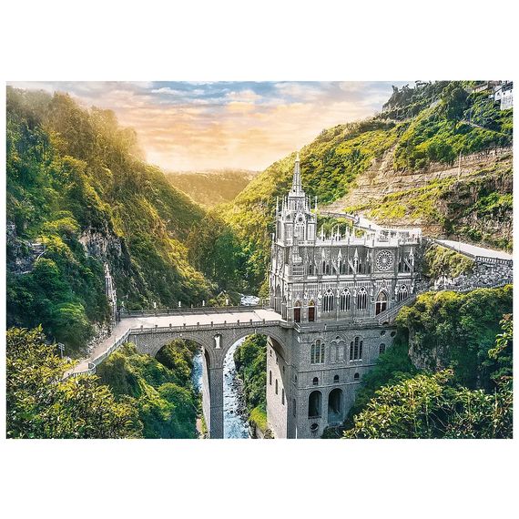 Пазл Trefl Заповідник Лас-Лахас, Колумбія 1000 елементів (5900511107241) | Зображення 2