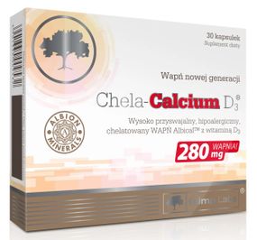 Витаминно-минеральный комплекс для спорта Olimp Nutrition Chela-Calcium D3 30 Caps