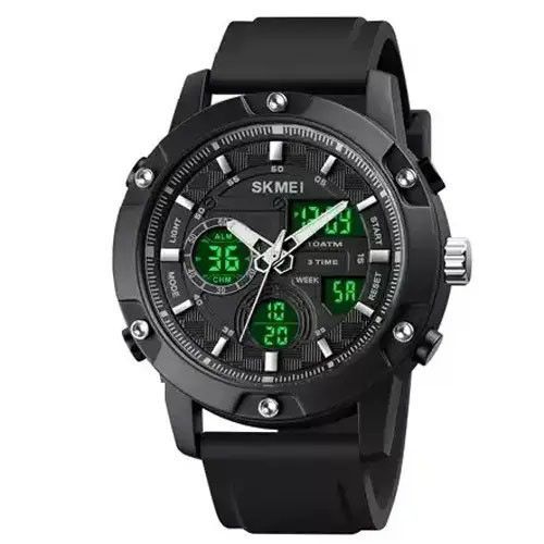 Військовий годинник з секундоміром SKMEI, Чоловічий годинник із пластиковим ремінцем QX-13