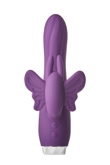 Вібратор кролик Dream Toys FLIRTS BUTTERFLY VIBRATOR PURPLE | Зображення 1