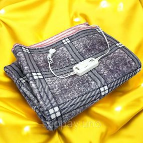 Ковдра електрогрілка Electric Blanket 150х170см, Практична електроковдра, Електропростирадло з сумкою BM-39