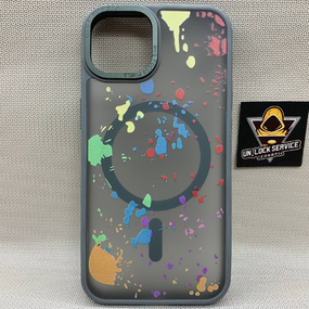 Чехол Wlons Unicorn противоударный PC+TPU для Iphone 13 MagSafe Матовый Серый