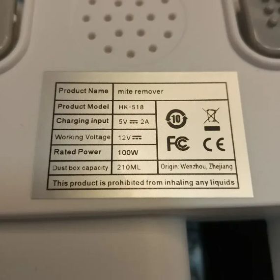 Зеленый  Беспроводной умный очиститель от клещей с ультрафиолетовой стерилизацией и HEPA-фильтром | Зображення 8