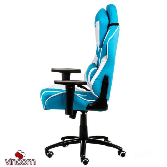 Кресло геймерское Special4You ExtremeRace light bluewhite (E6064) | Зображення 8