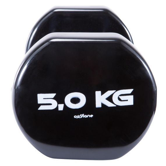 Гантелі по 5 кг, з ПВХ, 2 шт. - 2*5 КГ | Зображення 4