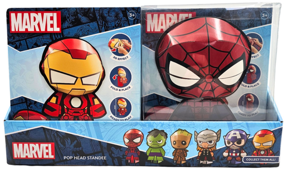 Набір для творчості Disney Marvel POP HEAD 20 см, в асортименті
