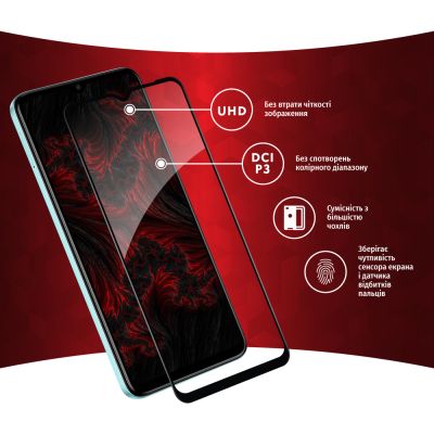 Стекло защитное Intaleo Full Glue Tecno Spark Go 2023 (1283126564840) | Зображення 3