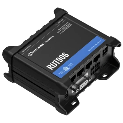 Teltonika RUT906 з 4G LTE, Wi-Fi, RS-232, RS-485 Промисловий стільниковий маршрутизатор | Зображення 1