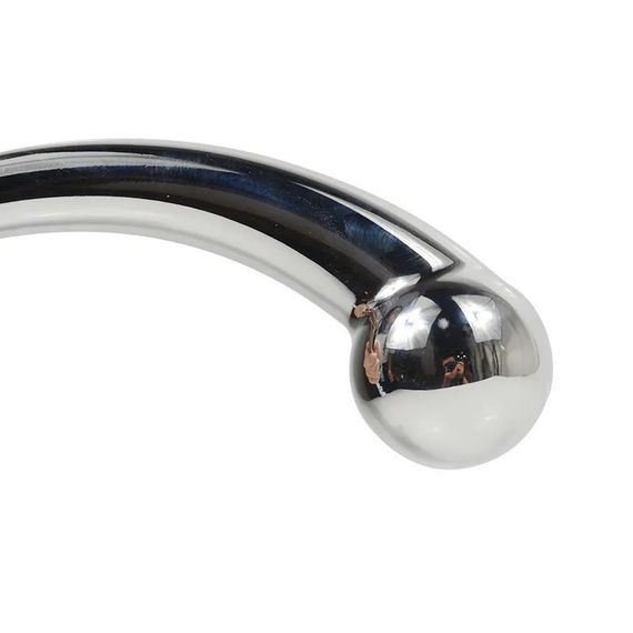 Двосторонній металевий фалоімітатор у формі дуги (розмір L) | Зображення 7