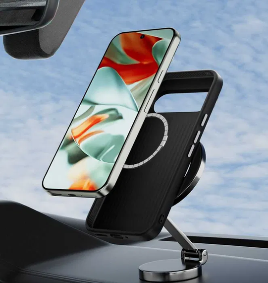 Google Pixel 9 Pro ABEEL MagSafe Матовий чохол Протиударний | Зображення 1