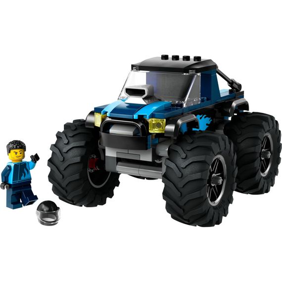 Конструктор LEGO City Синя вантажівка-монстр 148 деталей (60402) | Зображення 1