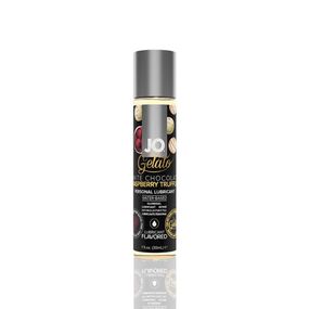 Смазка на водной основе JO GELATO White Chocolate Raspberry (30 мл) без сахара и парабенов Sex Aura
