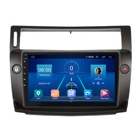 Штатна магнітола Lesko для Citroen C4 I Рестайлінг 2008-2011 9" 6/128Gb 4G Wi-Fi GPS Top (11171-68090)