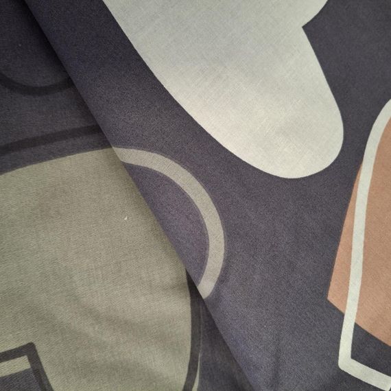 Комплект постільної білизни SoundSleep Loretta бязь Полуторний 160х215 см сірий (2800004737920) | Зображення 4