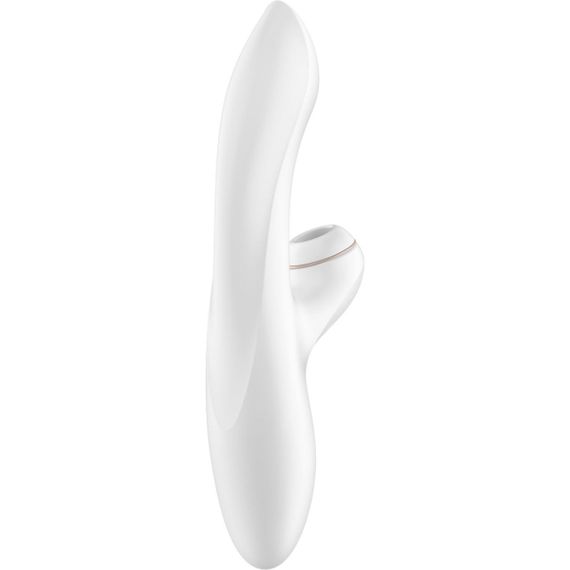 Вакуумний вібратор-кролик Satisfyer Pro Plus G-Spot Rabbit, перший кролик із вакуумом та вібрацією sexstyle | Зображення 4