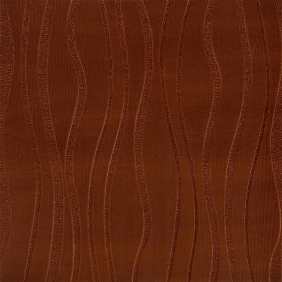 Самоклеюча декоративна настінно-стельова 3D панель коричневі хвилі 600*600*5мм SW-00001882