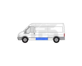 Ремчасть боковая Ford Transit (00-06) нижняя левая, длинная база