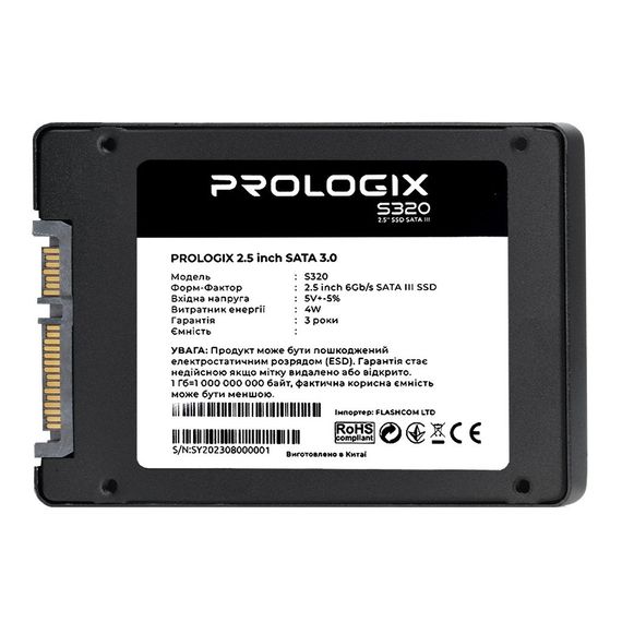 Накопичувач SSD 2.5" 240GB Prologix (PRO240GS320) | Зображення 2