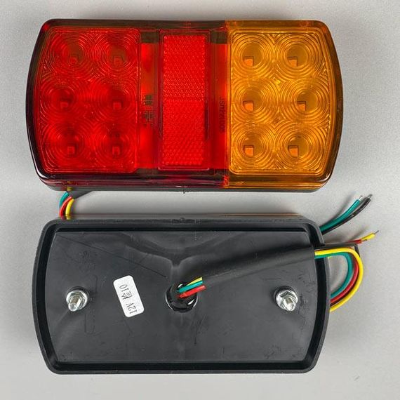 Ліхтар LED задній 12В 150х80х24 мм | Зображення 2