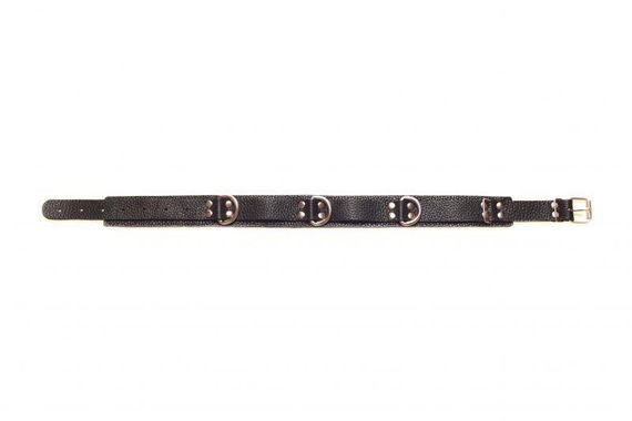 Ошейник Slave leather collar, Black Sex Aura | Зображення 1